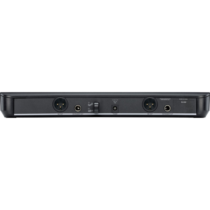 Shure BLX288/PG58 Dual Wireless Handheld Microphone System (Freq: H9)