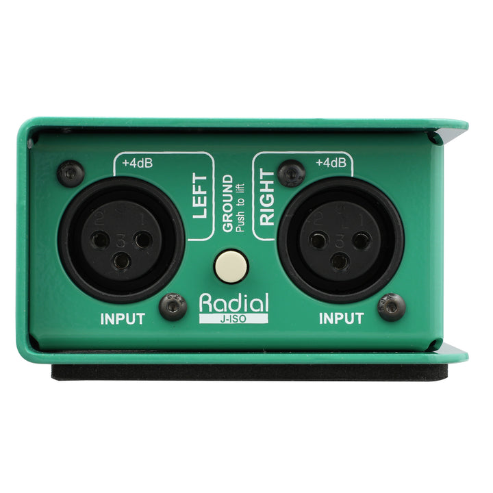 Radial J-ISO Stereo 4 dB to -10 dB Converter with Jensen Transformers