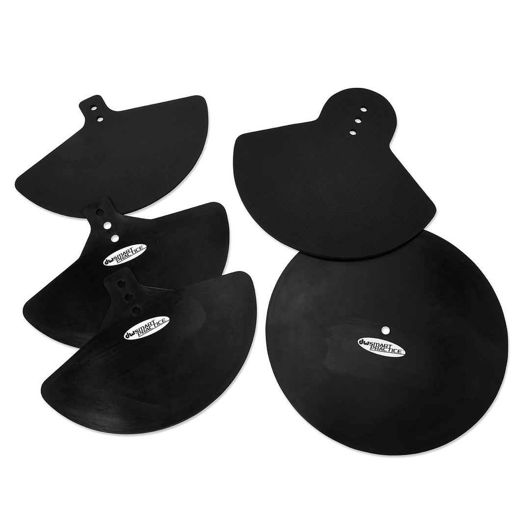 DW SMPADCS5 Smart Practice 5 Piece Cymbal Pad Set