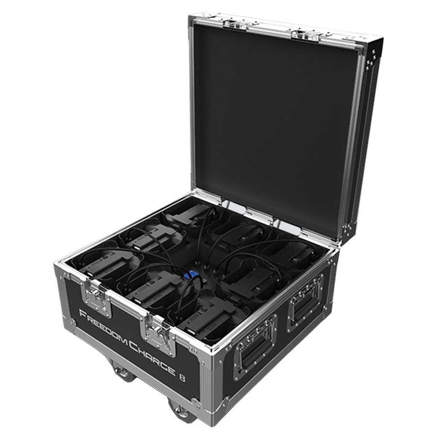 Chauvet DJ Freedom Charge 8 Charging Road Case for 8 Freedom Par Lights