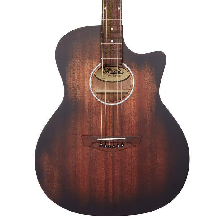D’Angelico Premier Gramercy LS Acoustic Guitar - Aged Mahogany