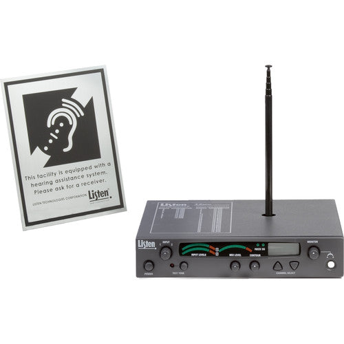 Listen Technologies LT-800-072-P1 - Stationary RF Transmitter Package 1 (72 MHz)