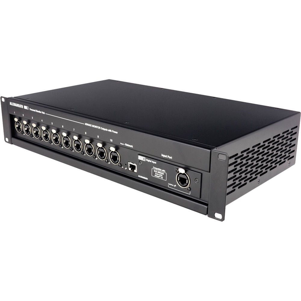 Allen & Heath ME-U 10 port PoE Monitor Hub