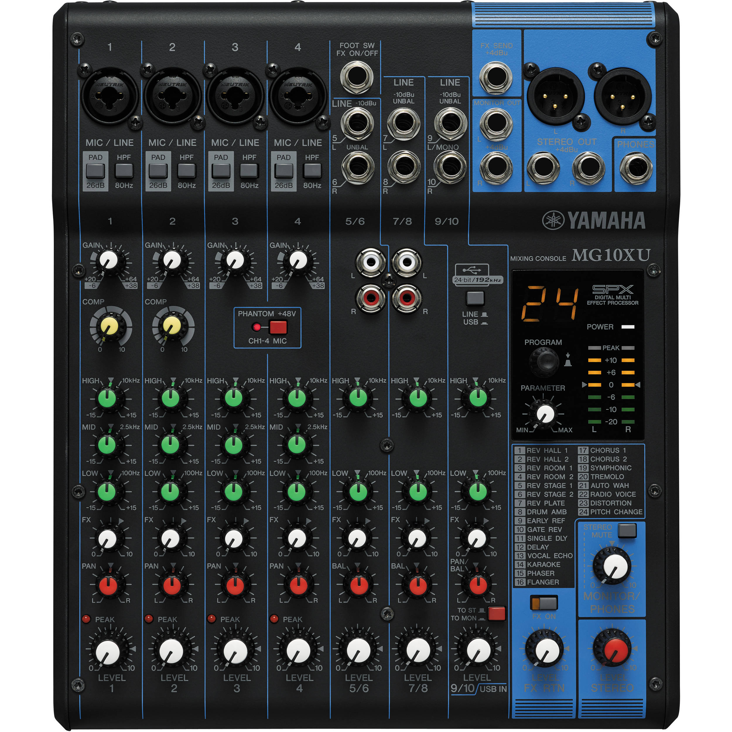Yamaha MG06X - Sound Mixer – Music City Canada