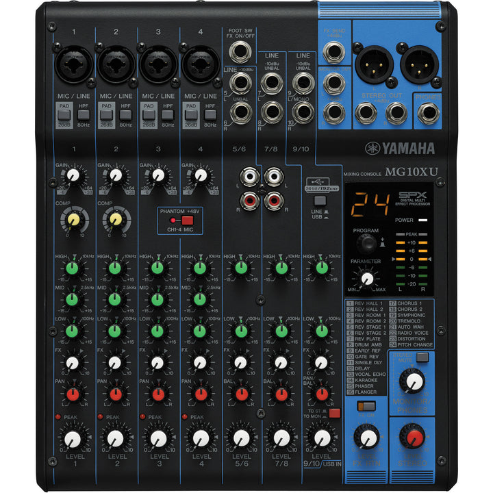 Yamaha MG10XU - Sound Mixer