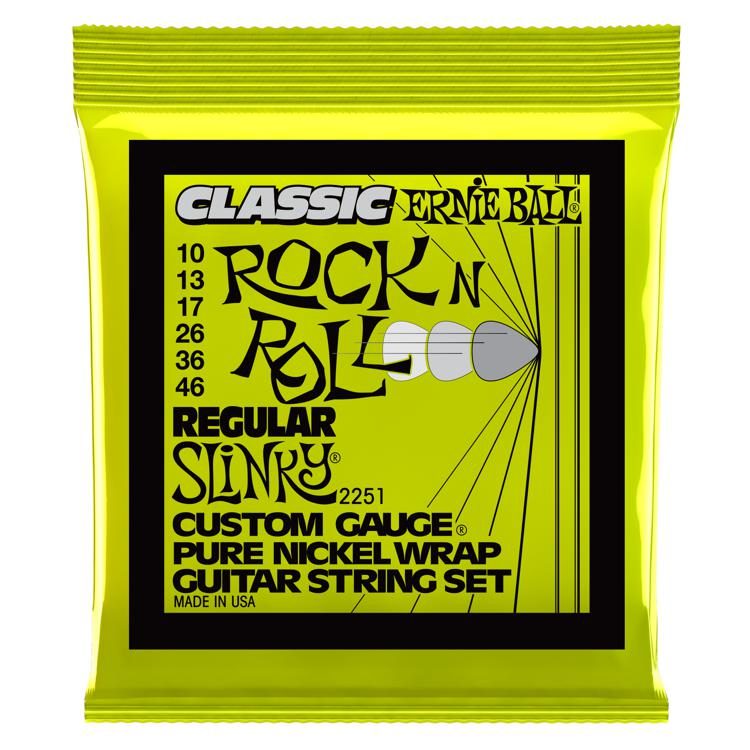 Ernie Ball 2251EB CLASSIC R&R REGULAR SLINKY 10-46