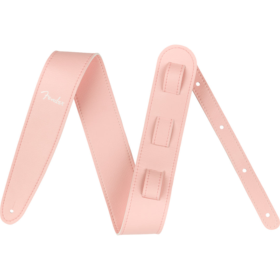 Fender Vegan Leather 2.5” Guitar Strap - Shell Pink