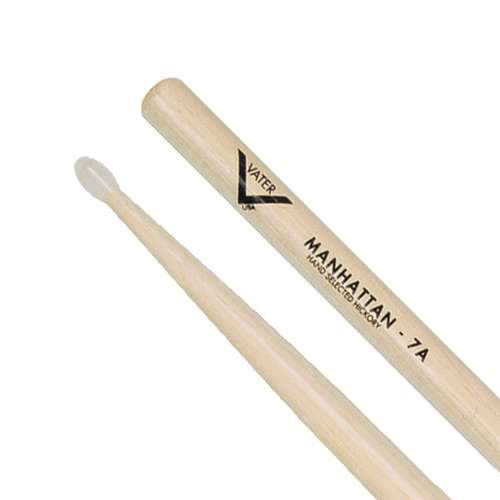 Vater VH7AN - Vater American Hickory 7A Manhattan Nylon Tip Drumsticks