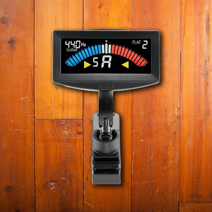 Korg AW4G-BK PitchCrow-G Clip On Tuner - Black