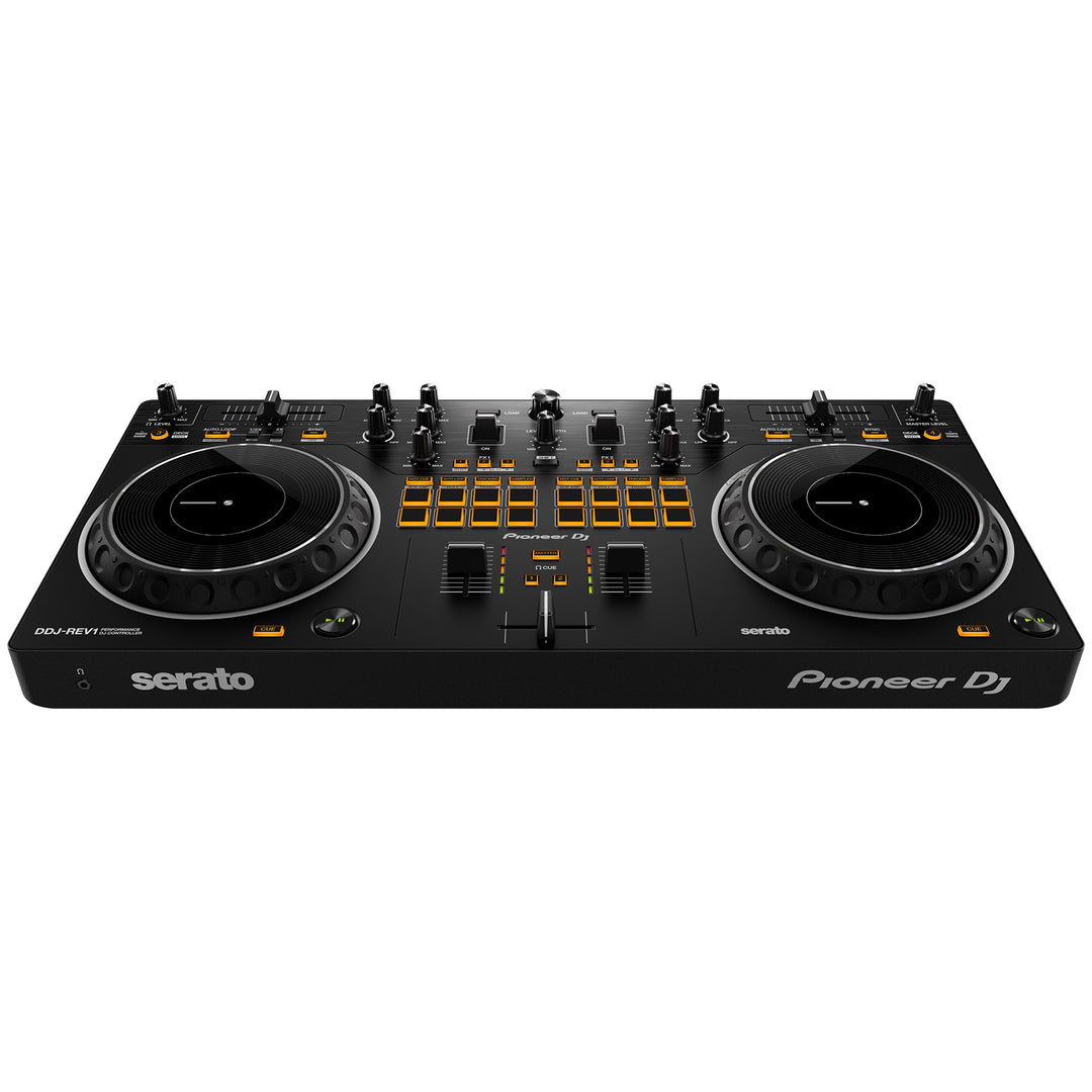 Pioneer DJ DDJ-REV1 Scratch-Style 2-Channel DJ Controller for Serato DJ Lite - Black