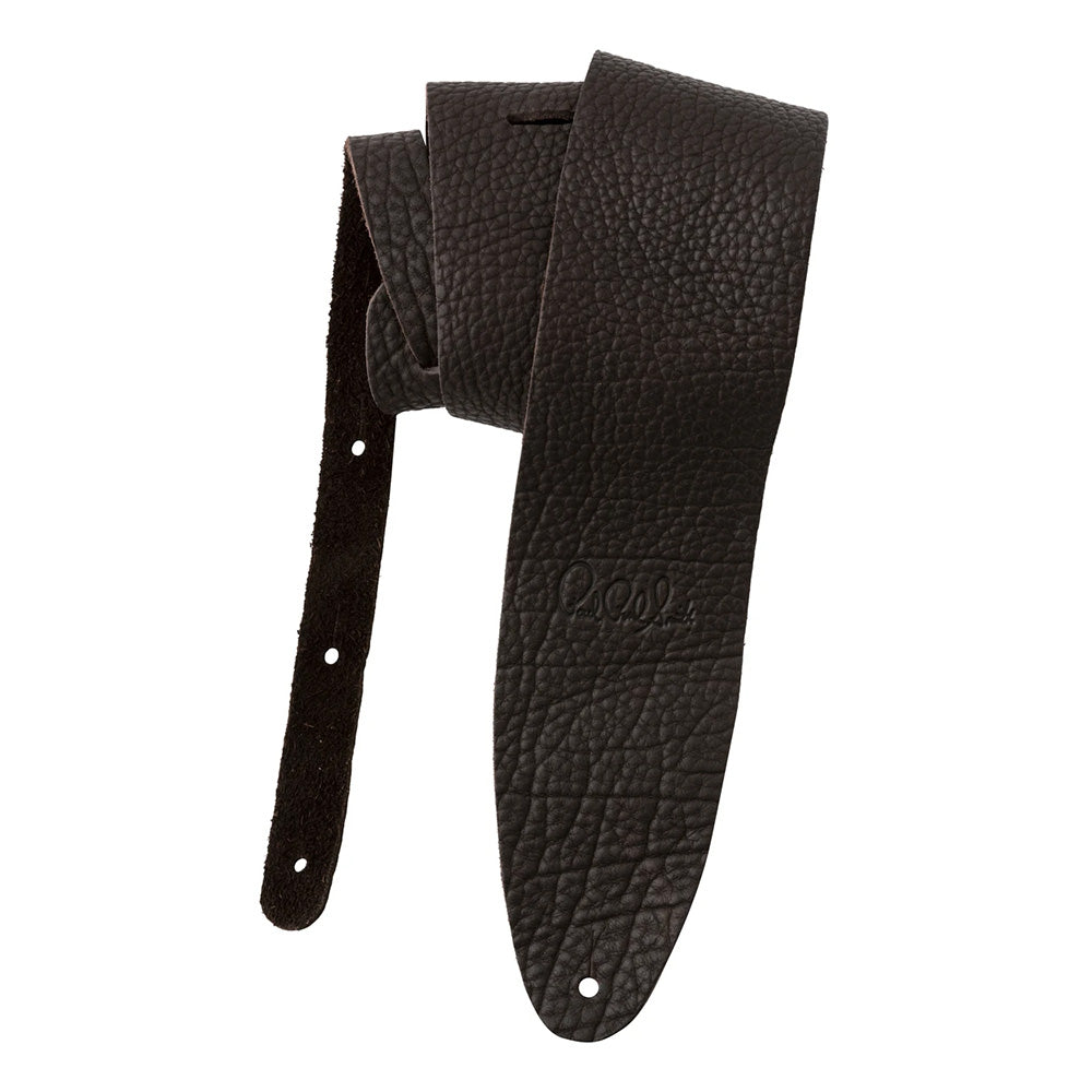 PRS Guitar Strap Signature Buffalo Reversible 3.5” - Dark Brown