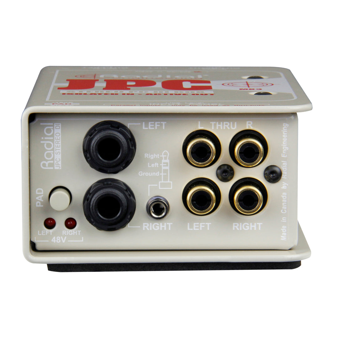 Radial JPC - Stereo PC-AV Active Direct Box