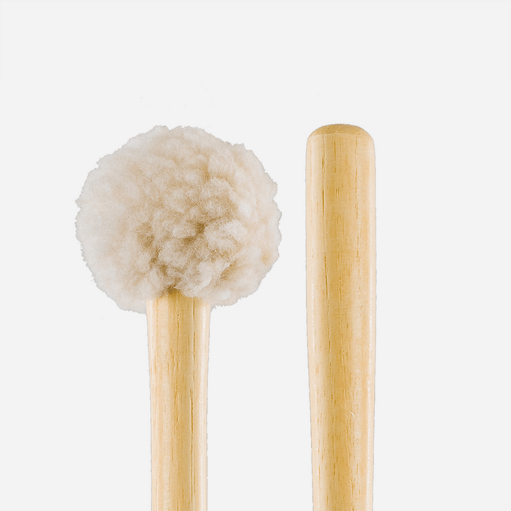 Promark PSMB2S -Promark Perfomer Series Medium Small Puffy Marching Bass Drum Mallets