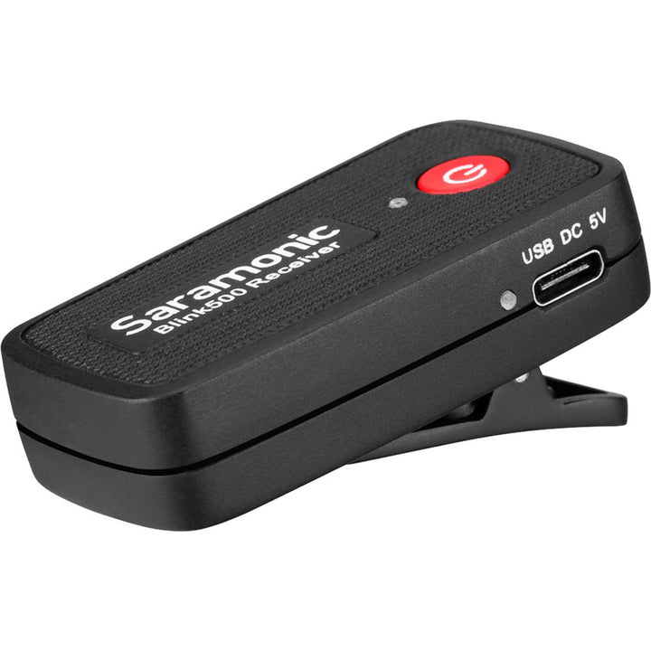 Saramonic Blink 500 RX Dual-Channel Camera-Mount Digital Wireless Receiver (2.4 GHz) - Black