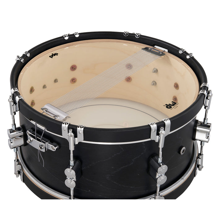 PDP Concept Maple Classic 6.5x14 Snare Drum - Ebony Stain w/ Ebony Stain Hoops
