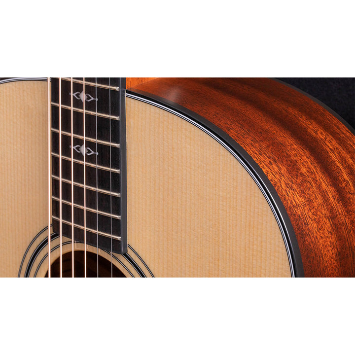 Taylor Guitars 317e Sapele Acoustic-Electric Guitar w/ Deluxe Hardshell-Western Floral Case