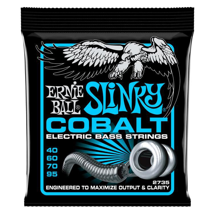 Ernie Ball 2735EB COBALT BASS EXTRA SLINKY 40-95