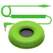 Pioneer DJ HC-CP08 Replacement Ear Pads & Cord for HDJ-CUE1 - Green