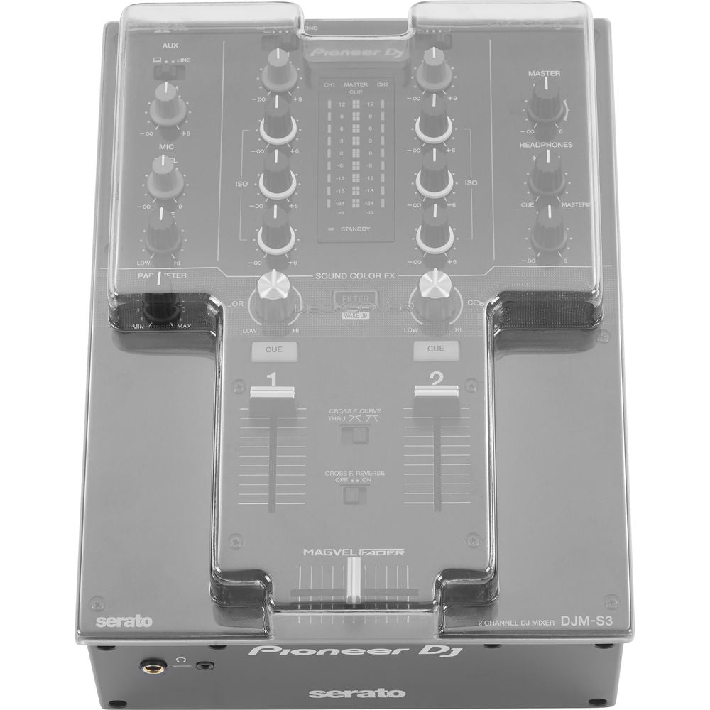 Decksaver Dust Cover for Pioneer DJM-S3 DJ Mixer