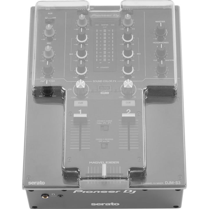 Decksaver Dust Cover for Pioneer DJM-S3 DJ Mixer