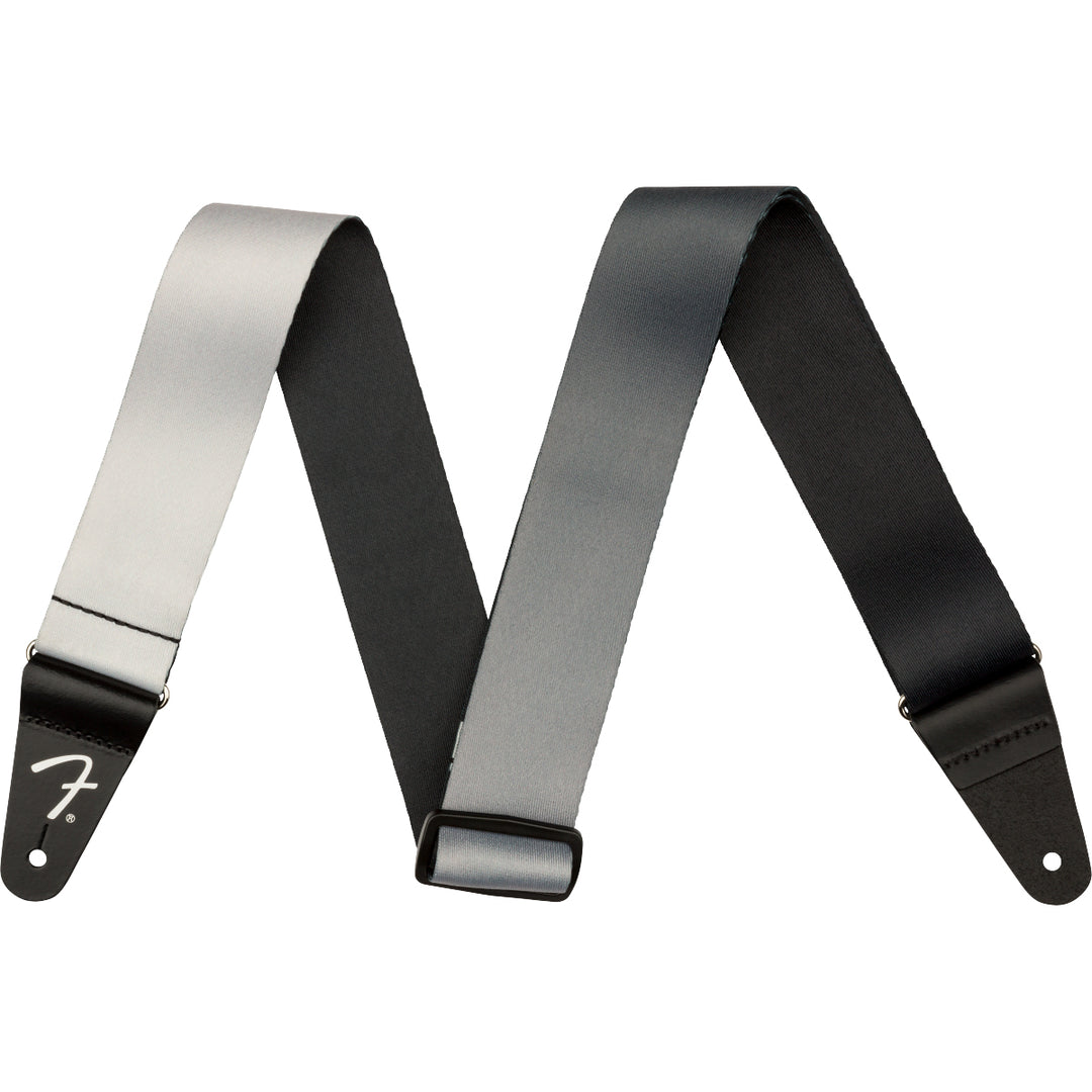 Fender Ombre Strap 2” Guitar Strap - Silver Smoke