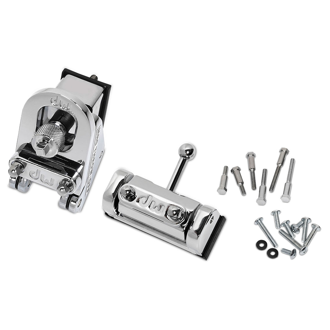 DW SM2159 Mag Throw Off & 3P Butt Plate Combo - Chrome