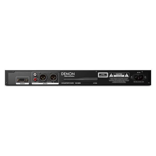 Denon DN-500CB CD/USB/1/8'' Aux/Bluetooth/Balanced/RS232/pitch Control Audio Player