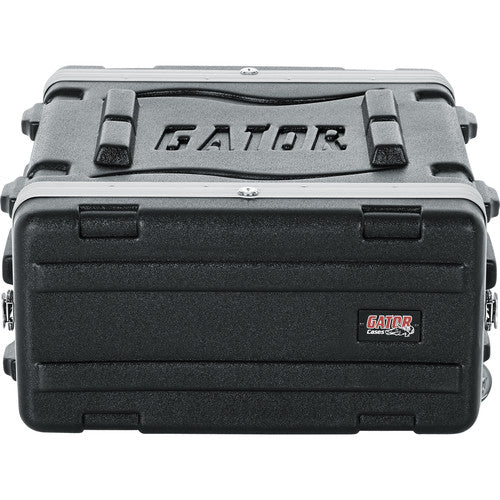 Gator GRR4L 4U Polyethylene, 19'' Roller Rack With Wheels, Pull-Out Handle