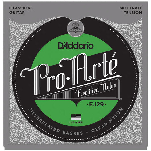 D'Addario EJ29 - SET CLASSICS RECT/SILVER MODER
