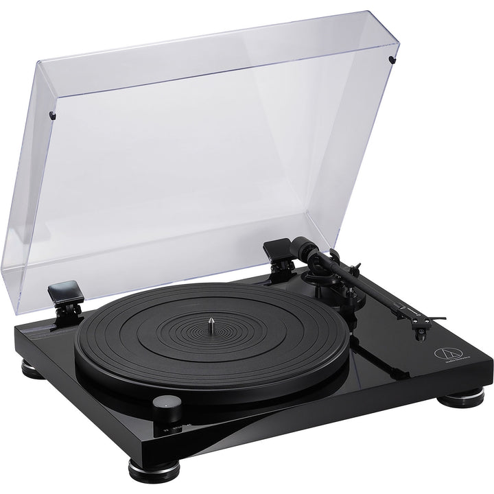 Audio-Technica Consumer AT-LPW50PB Fully Manual Two-Speed Stereo Turntable