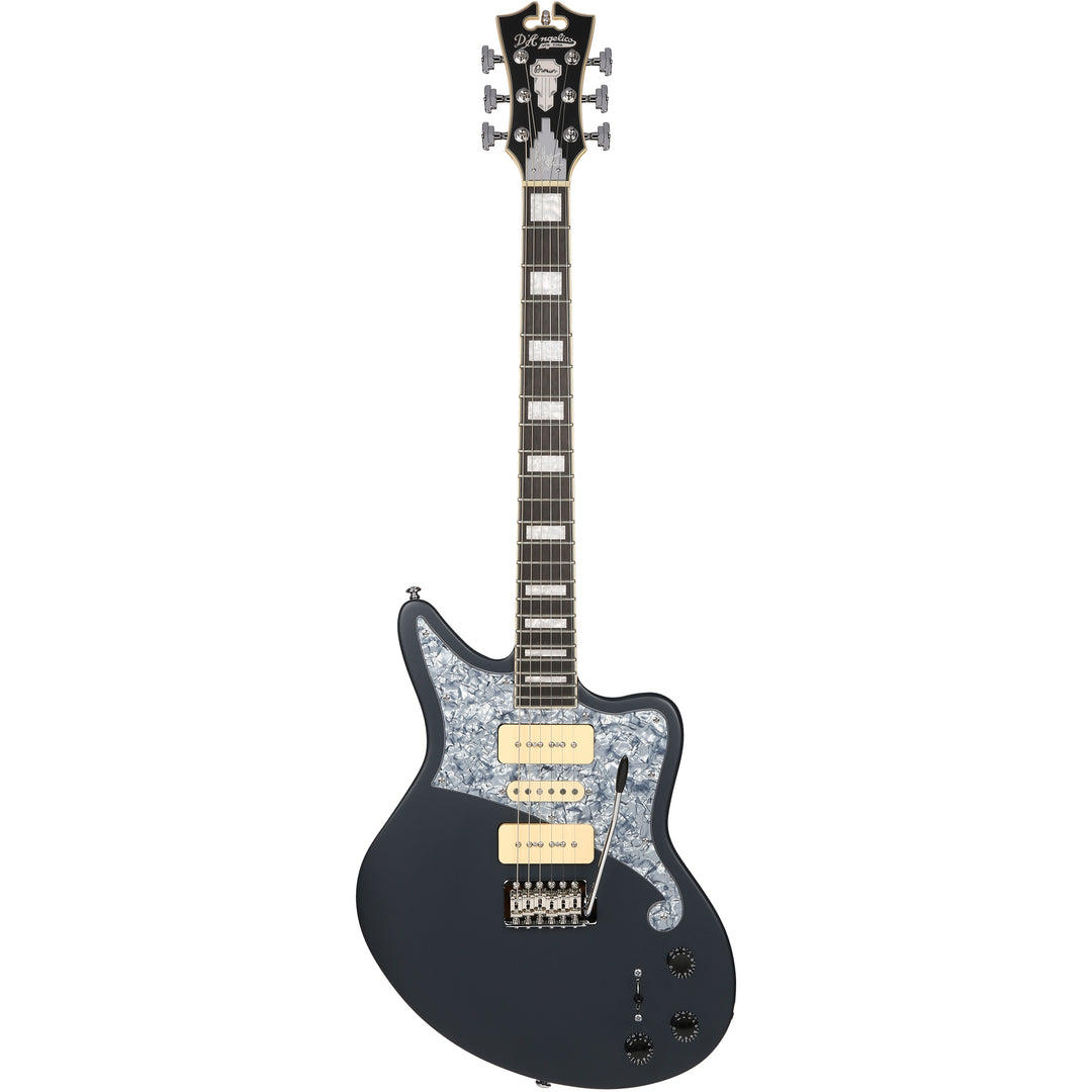 D'Angelico Premier Bob Weir Bedford Signature (Black) DAPBEDBWMSTCTR Electric Guitar