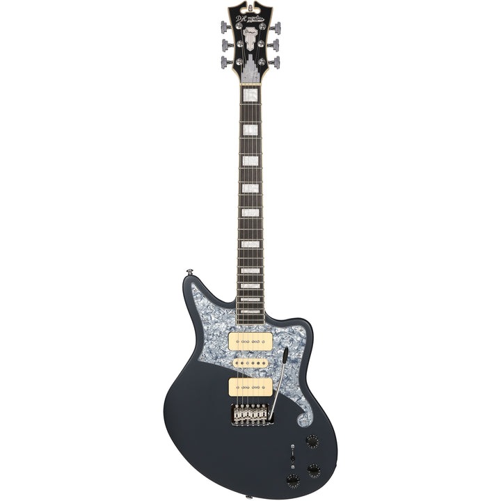 D'Angelico Premier Bob Weir Bedford Signature (Black) DAPBEDBWMSTCTR Electric Guitar