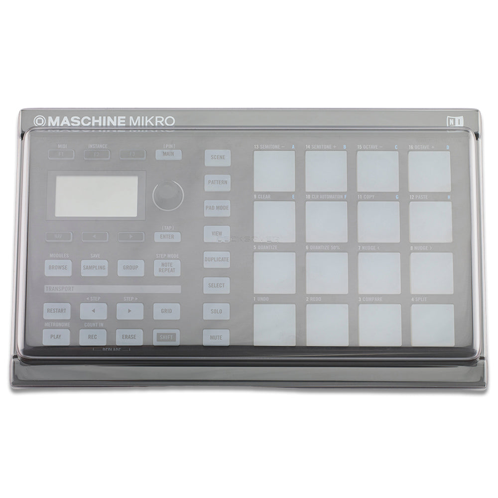 Decksaver Dust Cover for Native Instruments Maschine Mikro MIDI Groove Box