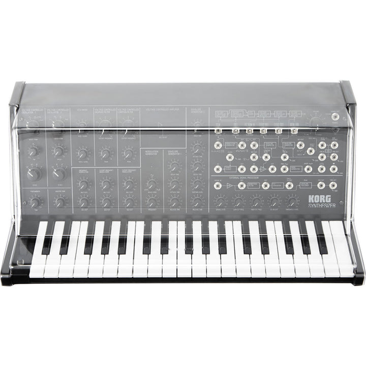 Decksaver Dust Cover for Korg MS-20 Mini Keyboard Synthesizer