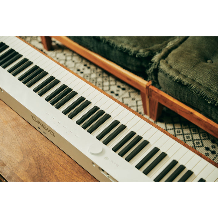 Casio PX-S1100 Digital 88-Key Piano w/ 18-Tones & Smart Scaled Action - White