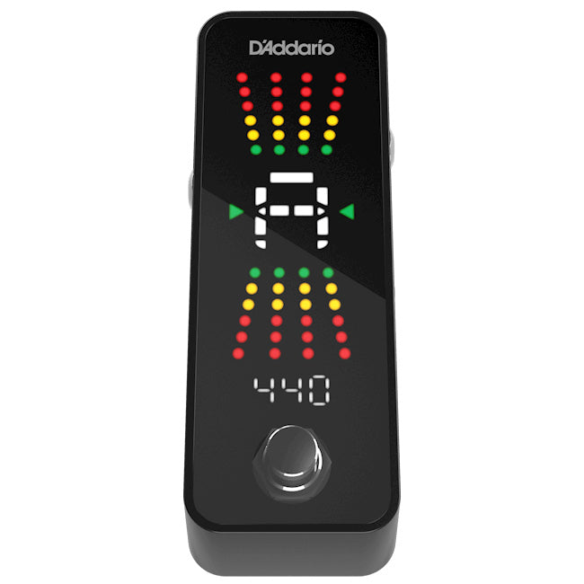 D'Addario PW-CT-23 Chromatic Pedal Tuner Plus Signal Buffer, Set Timer