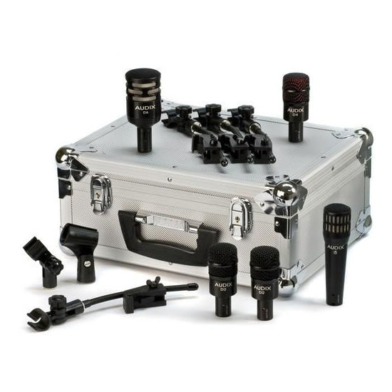 Audix DP5A Drum Microphone Package for 5-Piece Kit