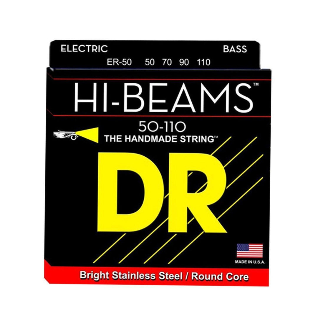 DR Strings ER-50 (Heavy) - HI-BEAM  - Stainless Steel: 50, 70, 90, 110