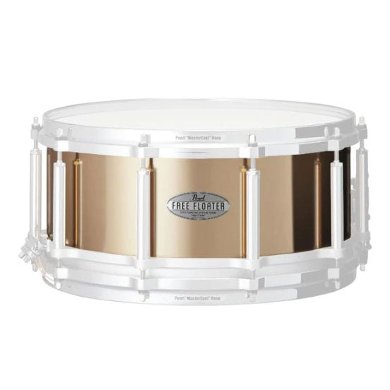 Pearl FTPB65 14x6.5" FREE FLOATING PHOSPHOR BRONZE SNARE SHELL