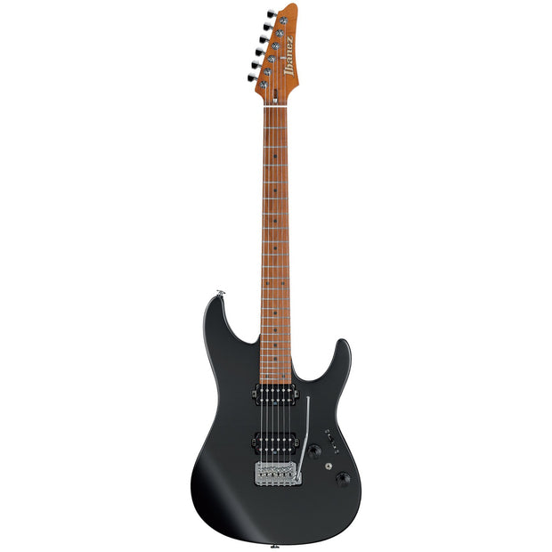 Ibanez AZ2402BKF AZ Prestige 6-String Electric Guitar w/Case - Black Flat