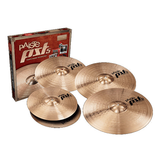 Paiste PST 5 Universal Cymbal Set - 14” / 18” / 20” + 16”