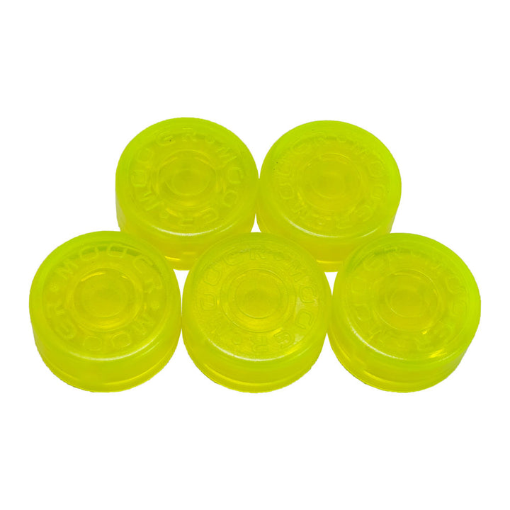 Mooer FT-YG Yellow Green Footswitch Topper,5 pcs per bag