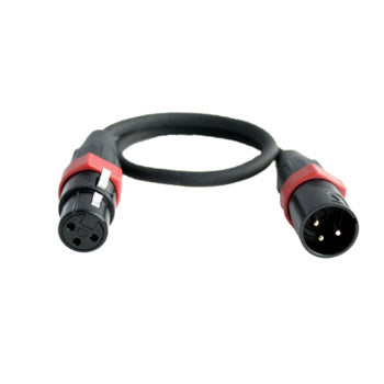 Digiflex HXX-PHASE-REVERSE - 1 foot XLR phase reverse - XLR to XLR