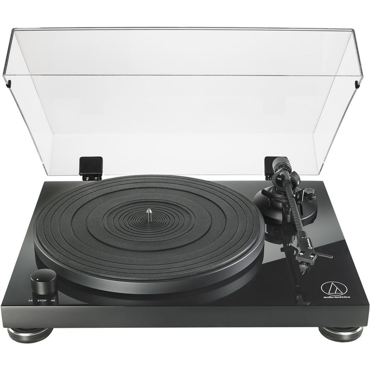 Audio-Technica Consumer AT-LPW50PB Fully Manual Two-Speed Stereo Turntable