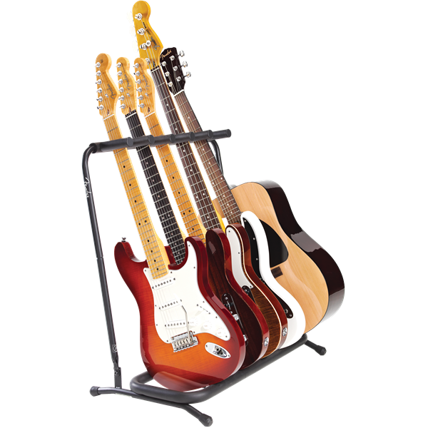 Fender Multi-Stand Guitar Boat Black - 5-Space