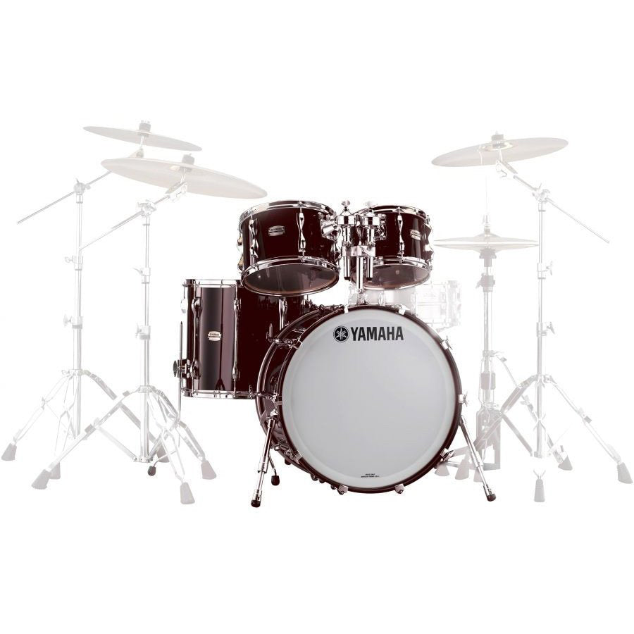 Yamaha Recording Custom 5-Piece Shell Pack 22”x18” Bass Drum w/ Snare - Classic Walnut