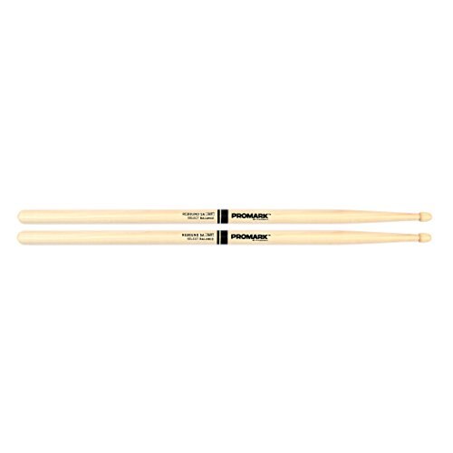 Promark RBH535AW -Promark Rebound 7A .535" Hickory Drumsticks With Acorn Wood Tips