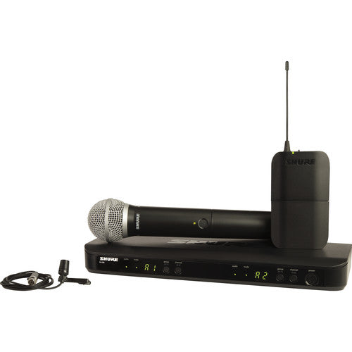 Shure BLX1288/CVL Combo Handheld & Lavalier Wireless System (Freq: H10)