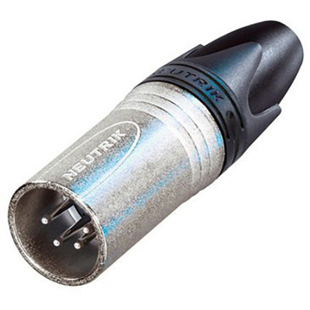 Neutrik NC4MXX - 4 Pin Nickel Male Inline XLR
