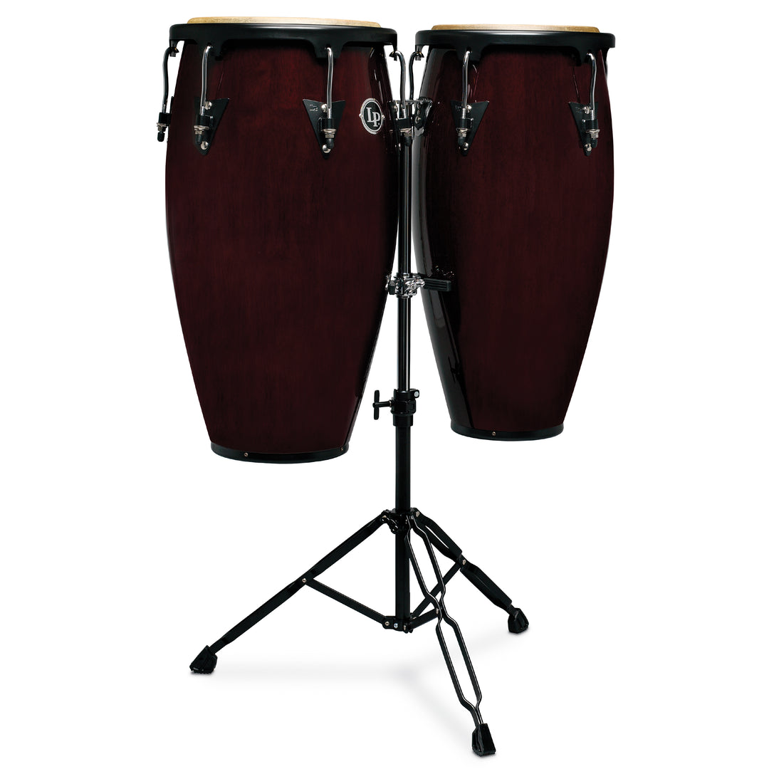 LP LPA646-DW - Aspire Wood Conga Set, Dark Wood, Ds